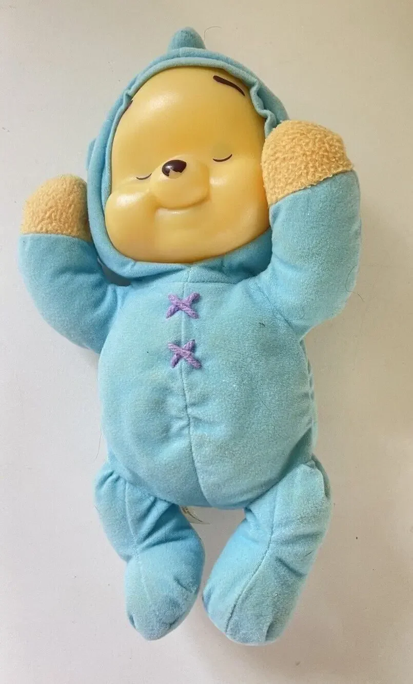 Fisher Price Winnie The Pooh Dream Glow Light Up Musical Baby Plush Toy 2003 EUC